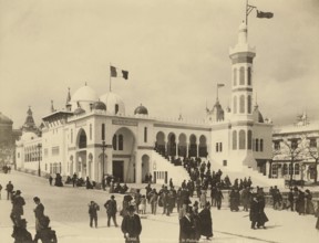 Paris. 1900 World Exhibition. The Algerian Palace.