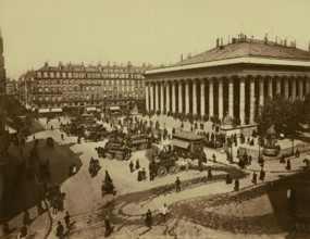 Paris. Place de la Bourse.