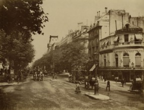Paris. Boulevard des Italiens.