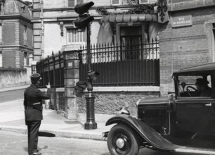 La signalisation automatique à Auteuil, 1932