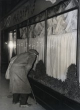 Homeless people's New year's day dinner,  1967