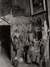 Cesare Auguste Detti dans son atelier