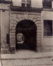 Atget, Ancien hôtel particulier à Paris