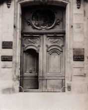 Atget, Hôtel Bergeret à Paris
