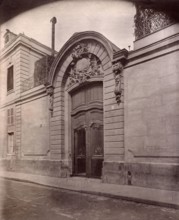 Atget, Hôtel de la Comtesse de Verrue à Paris