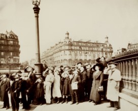 Atget, Eclipse solaire du 19 avril 1912