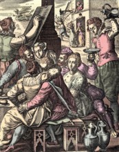 Auberge au 16e siècle