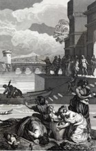 Les dix plaies d'Egypte : les eaux du fleuve changées en sang