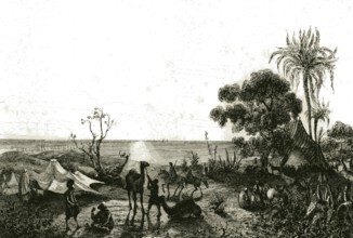 Le camp de Staouëli en Algérie