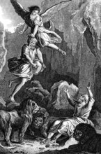 Passage de la Bible : Daniel dans la fosse aux lions