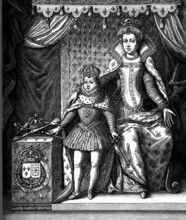 Marie de Médicis et Louis XIII