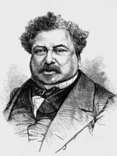Portrait d'Alexandre Dumas père