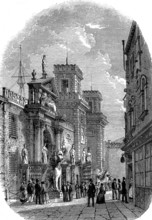 L'entrée de l'Arsenal à Venise