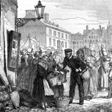 Jour de marché à Kaiserslautern, 1890