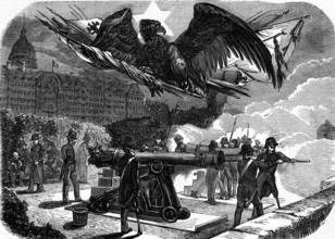 Salve d'honneur de 70 coups aux Invalides, 1882