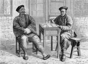 Chinese chess players