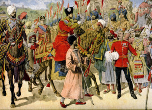 Voyage de Habibullah Khan en Inde, 1907