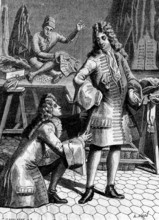 Tailleur français en 1690