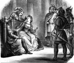 Chevaliers de La Table Ronde et la Reine Guenièvre