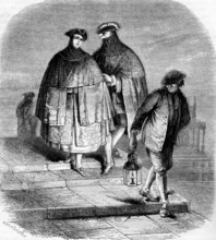 Le porte lanterne à Venise au 18e siècle