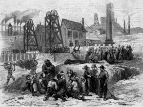 Explosion dans une mine de charbon