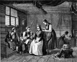 Toilette de fiancée