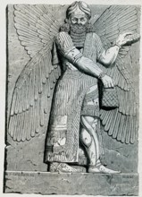 Divinité ailée provenant de Khorsabad