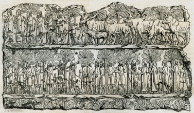 Procession pour Sardanapale