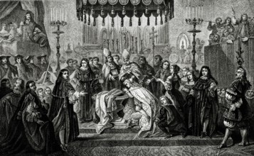 Baptême du Grand Dauphin à Saint-Germain-en-Laye