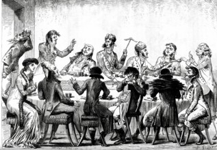 Le jeu de la roulette - 19e siècle