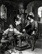 La fille de l'orfèvre - Albert Henry Payne - 19e siècle