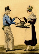 Les Petits Métiers - La marchande de saucisses