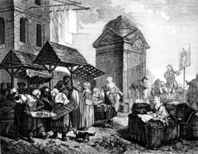 Le marché de la Place Maubert à Paris