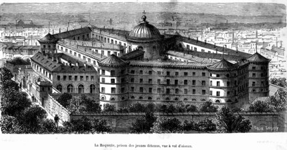 La prison de la Petite Roquette pour jeunes détenus - 19e siècle