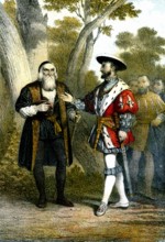 François 1er et Léonard de Vinci