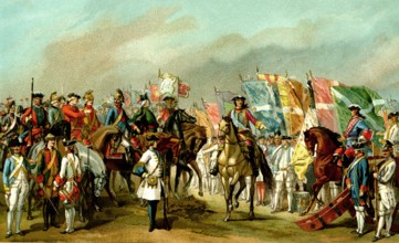 Uniformes de l'armée française au 18e siècle