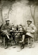 Militaires au repos