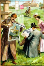 Chocolat Suchard - Publicité début 20e siècle