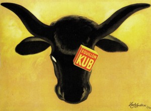 Cappiello, affiche pour le bouillon Kub, 1930