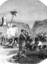 Caravane turque au repos