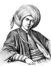 Chef Circassien de Syrie en 1861