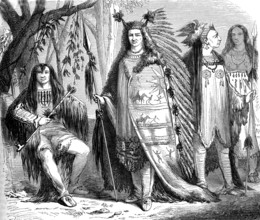 Costumes indiens des Etats Unis