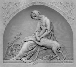 Emily de Rulstone et la biche