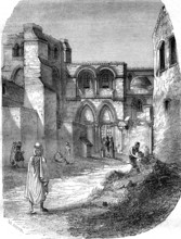 Extérieur de l'Eglise du Saint Sépulcre, JERUSALEM