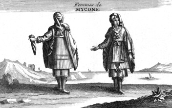 Femmes de MYKONOS (Ancienne MYCONE) Grèce