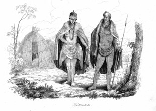 Hottentots du CAP (Afrique du Sud)