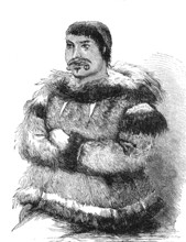 Indigène d' ALASKA en 1869