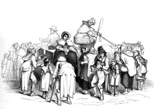 Mendiants à Corck, IRLANDE