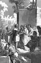 Mariage d'ISAAC  et  REBECCA (BIBLE)
