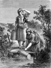 Jardinières de HONGRIE en 1865